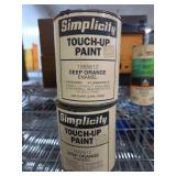 Simplicity Deep Orange Enamel Paint, 2 Quarts