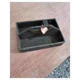 Wood and Metal Divided Tool Tote