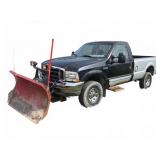 2002 Ford F-250 4x4 Plow Truck, 113941 miles
