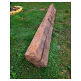 Hand-Hewn Wood Timber Beam 14' Diameter