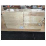 10 Wood Drawer Boxes 15x18x3.5 Inches