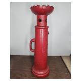 Red Cast Iron Screw Jack