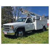 2000 Chevrolet 3500 Boom Truck
