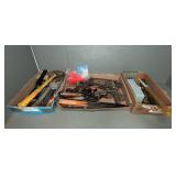 Box Lot of Assorted Hand Tools