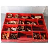 Copper Pipe Fittings, 50 Pieces