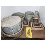 Farm Tools and Galvinized Feeders