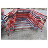 24 Scaffolding Uprights and U-Shaped Frames