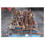 Steel Scaffolding Feet Lot