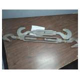 Two Industrial Steel Turnbuckles 28' and 21'