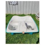 KL Industries 3-Seater Pedal Boat
