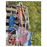 Bolt Cutters and Air Brake Hoses Lot
