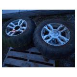 4 Carlisle Terrathon ATV Wheels Tires