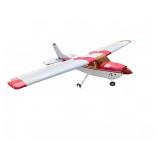 Red and White RC Airplane Model & Field Box
