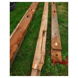 Solid Wood Hand-Hewn Beam