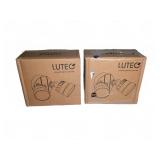 2 LUTEC P6221W Outdoor Wall Lights