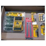 DeWalt and Craftsman Drill Bit Set Assortment