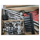 Hand Tools and Sockets Lot