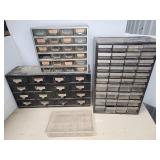 Metal and Plastic Organizer Drawers