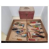 Hand Tools and Wooden Tool Box