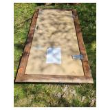 Steel and Wood Exterior Door With Hardware