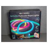 Bell+Howell 12ft Nylon Multicolor Rope Lights