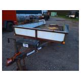 Utility Trailer with Ramp Gate