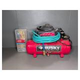 Husky Air Compressor with Hose Kit