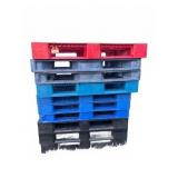 10 Assorted Plastic Pallets, As-Is
