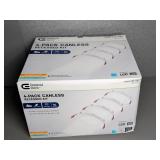 4-Pack Canless Recessed Light Kit, Opened Box
