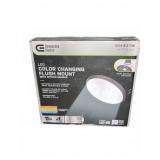LED Flush Mount Light with Motion Sensor