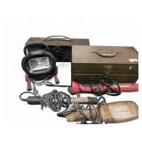 Metal Toolboxes With Lights and Work Lamps