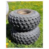 Goodyear AT25x11-9 ATV Tires with Rims