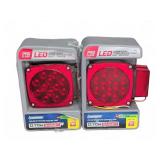 TowSmart LED Submersible Rear Trailer Lights Pair