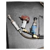 3 Pneumatic Air Tools with Hoses