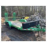 2020 5-Ton 16ï¿½ Flat Bed Trailer