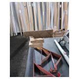 Primed Poplar Rabbet Trim Boards