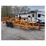 TR10 22.5 Body Utility Pole Trailer