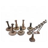 6 Jack Stands and Metal Bracket