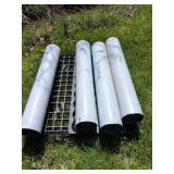 Stainless Steel Pipe 8' Dia x40' L, Lot of 4