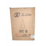 Z-Lite 3-Light Pendant, Rubbed Brass, Opened Box