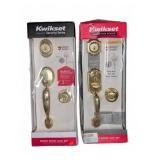 Kwikset Door Lock Set Lot, Opened Boxes