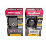Kwikset SmartKey Security Deadbolts, 2-Pack