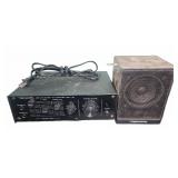 Realistic MPA-25 PA Amplifier with Minimus-3.5
