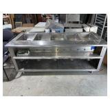 Wells 5-Well Stainless Steel Gas Steam Table