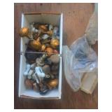 Brass and Porcelain Door Hardware