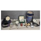 Lot: Watches Jewelry & Edison Cylinder