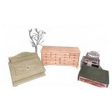 Decorative Boxes and Tree Stand