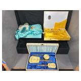 Silk Dragon Robe, Sleep Sets and Vanity Set