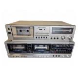Realistic Stereo Cassette Decks Pair