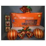 GE Holiday Classics Santa & Reindeer Light Set